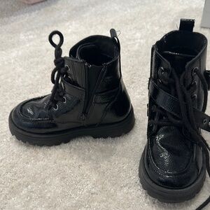Stylish Black Kids Boots